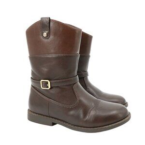 Tommy Hilfiger Girls Brown Riding Boots 12